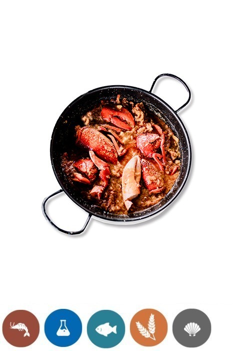 LOBSTER WITH VEGETABLES