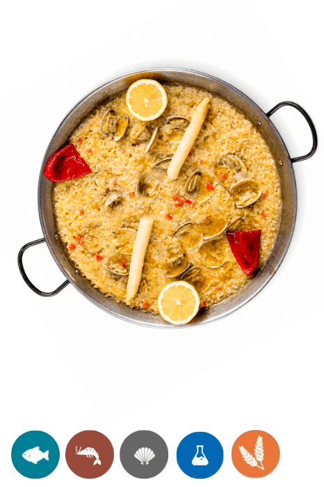 蛤蜊饭（两份）(1 份 35€)